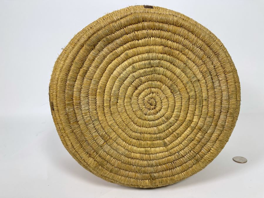 Vintage Native American Indian Handled Basket 12W X 14H [Photo 13]