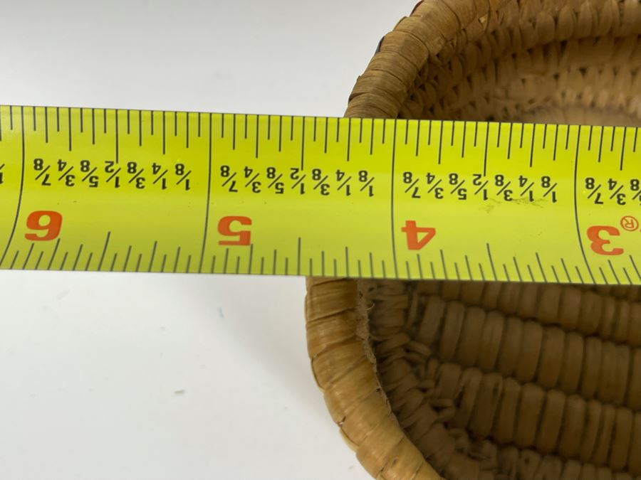 Small Native American Indian Fraser River Basket 4.5W X 2H [Photo 9]