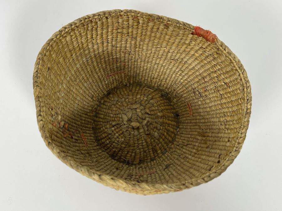 Vintage Quinault Indian Basket 7W X 3.5H [Photo 10]