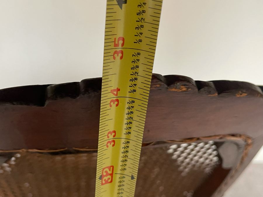 Small Vintage Cane Back / Seat Rocking Chair 23W X 29D X 34H [Photo 8]