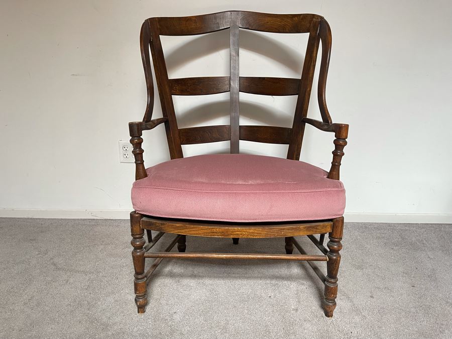 Vintage Wooden Armchair 29W X 25D X 42H [Photo 2]