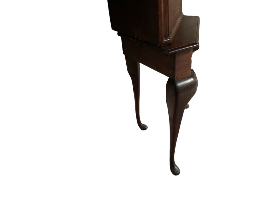 Antique Two-Piece Wooden Corner Cabinet 37W X 23D X 74H [Photo 4]