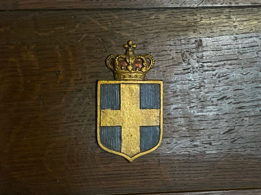 Antique Two-Piece Wooden Corner Cabinet 37W X 23D X 74H [Photo 18]