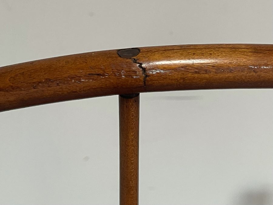 Vintage Brace Back Windsor Armchair Famous Reproductions Of Old New England Furniture By CB 27W X 20D X 34H [Photo 8]