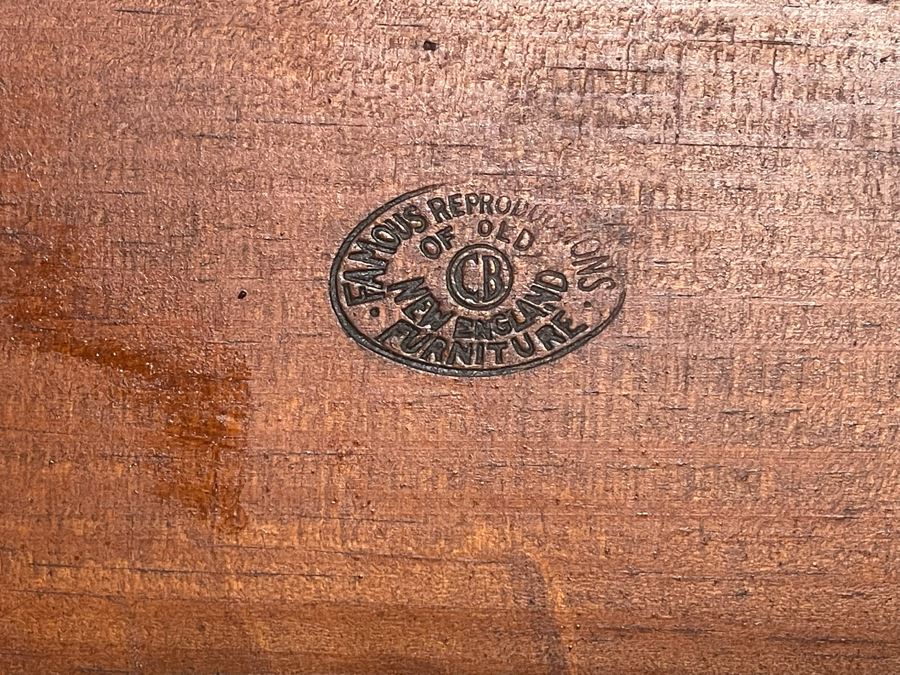 Vintage Brace Back Windsor Armchair Famous Reproductions Of Old New England Furniture By CB 27W X 20D X 34H [Photo 11]