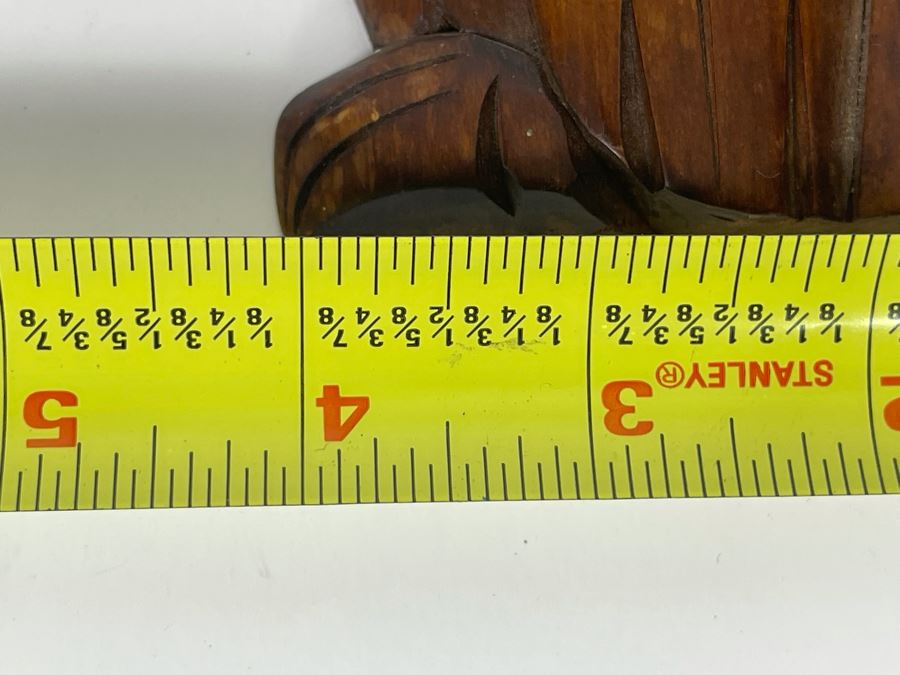 Vintage Wooden Carved Raven / Eagle By Russell Williams Coast Salish N. Vancouver 10.5L X 4W [Photo 13]