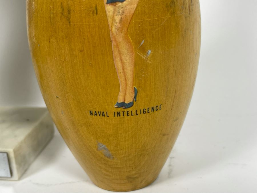 Vintage Wooden Bowling Pins And Bowling Trophies [Photo 5]