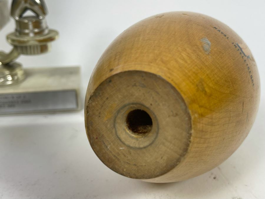 Vintage Wooden Bowling Pins And Bowling Trophies [Photo 13]