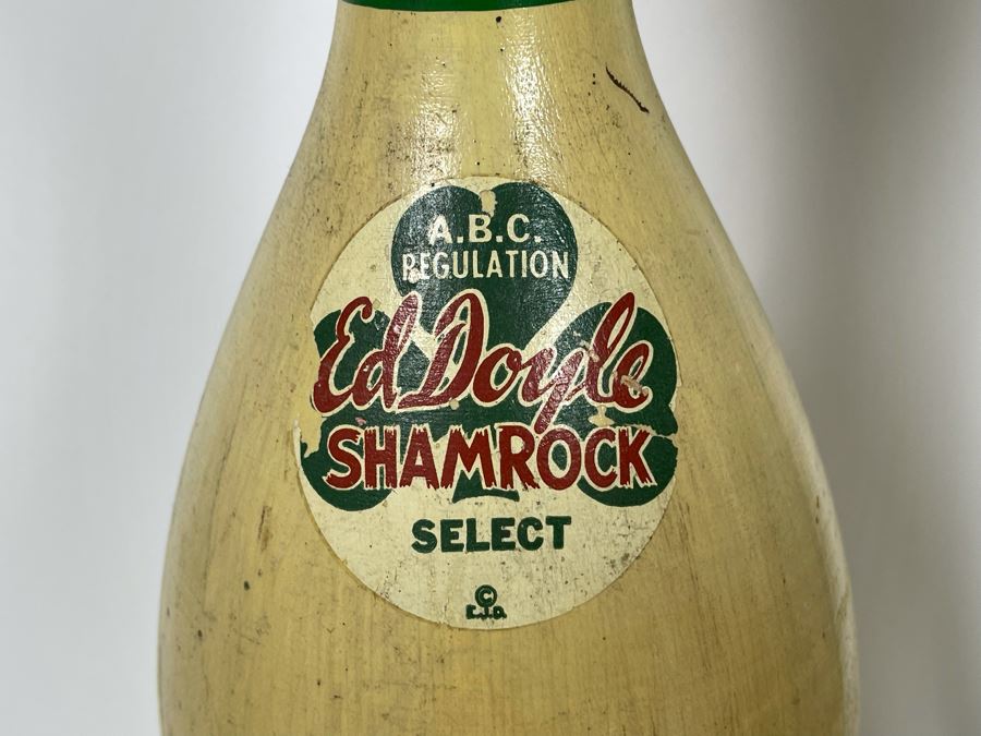 Vintage Wooden Bowling Pins And Bowling Trophies [Photo 7]