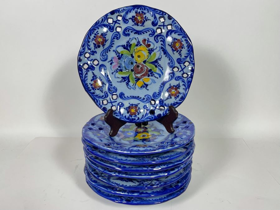 Pal Alcobaca Ceramic Hand Painted Plates From Portugal [Photo 2]