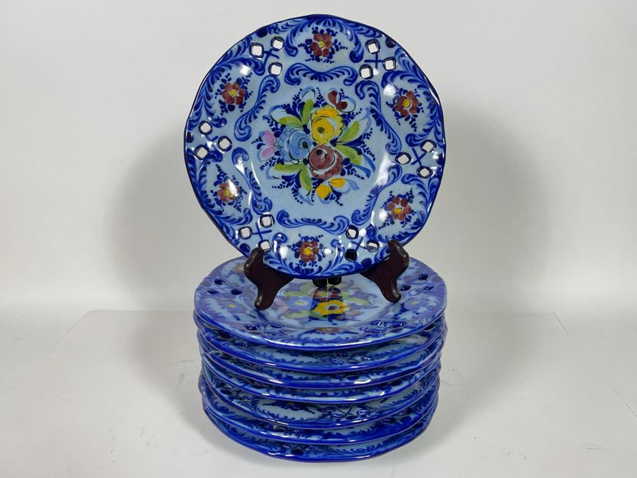 Pal Alcobaca Ceramic Hand Painted Plates From Portugal [Photo 3]