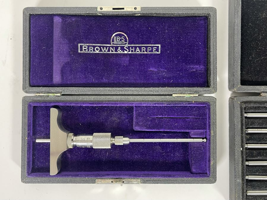 Vintage Engineering Measuring Instruments: The Lufkin Rule Co / Brown & Sharpe [Photo 4]