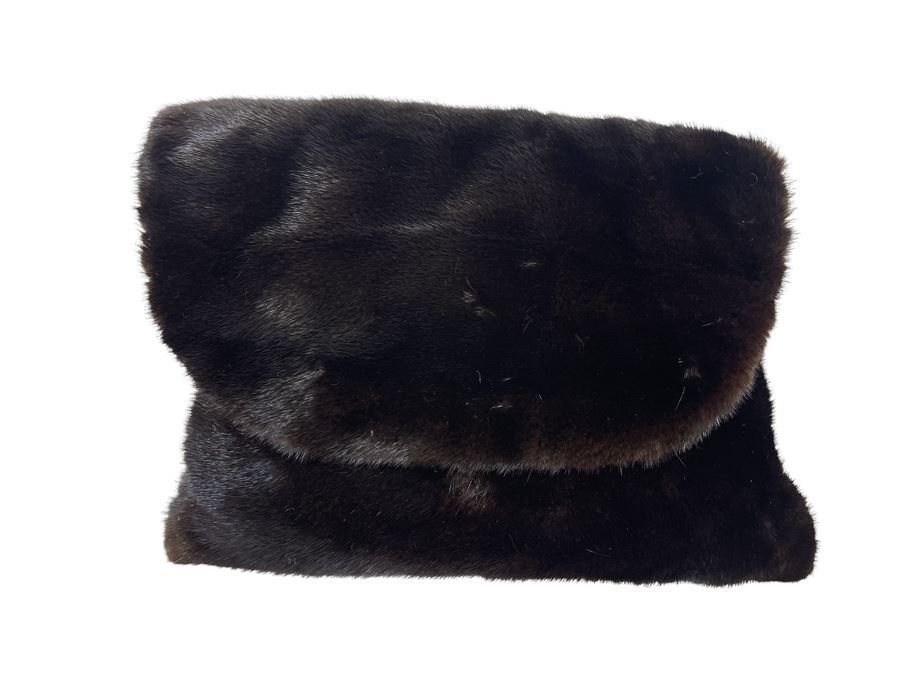 Fur Handbag 12W X 8H