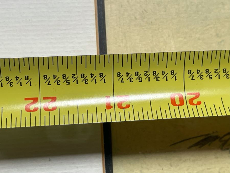 1977 Frank McCarthy Limited Edition Print Titled “The Coup” Framed 21 X 16 [Photo 10]