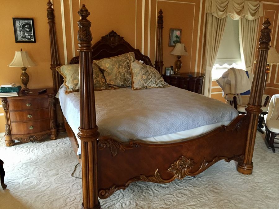 King Size Four-Post Bed  [Photo 2]