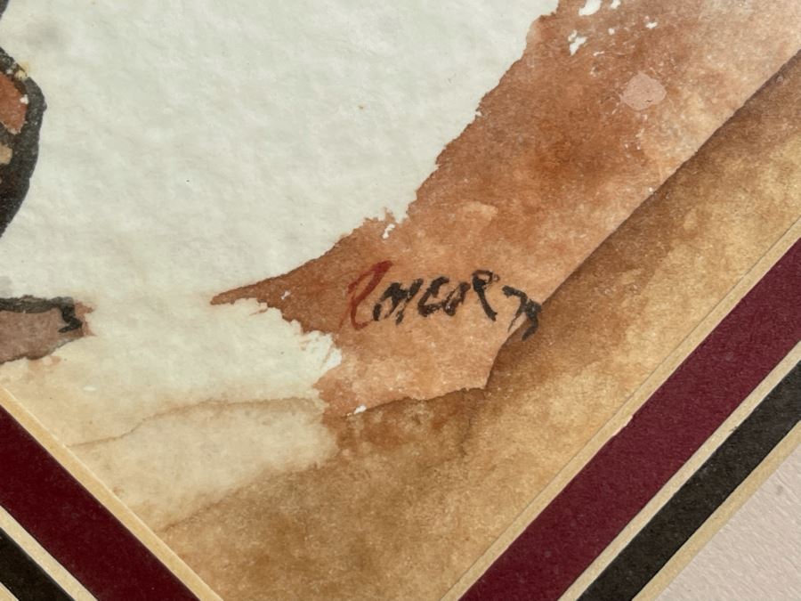 Original 1979 Signed Watercolor Painting 12 X 16 [Photo 11]