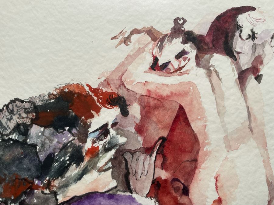 Original 1979 Signed Watercolor Painting 12 X 16 [Photo 6]