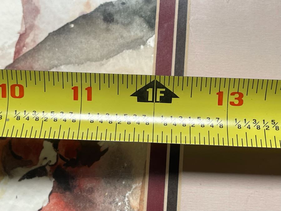 Original 1979 Signed Watercolor Painting 12 X 16 [Photo 14]