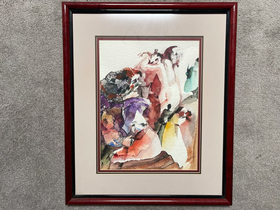 Original 1979 Signed Watercolor Painting 12 X 16 [Photo 2]