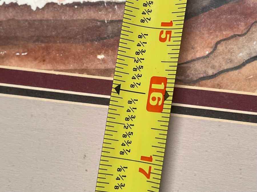 Original 1979 Signed Watercolor Painting 12 X 16 [Photo 15]