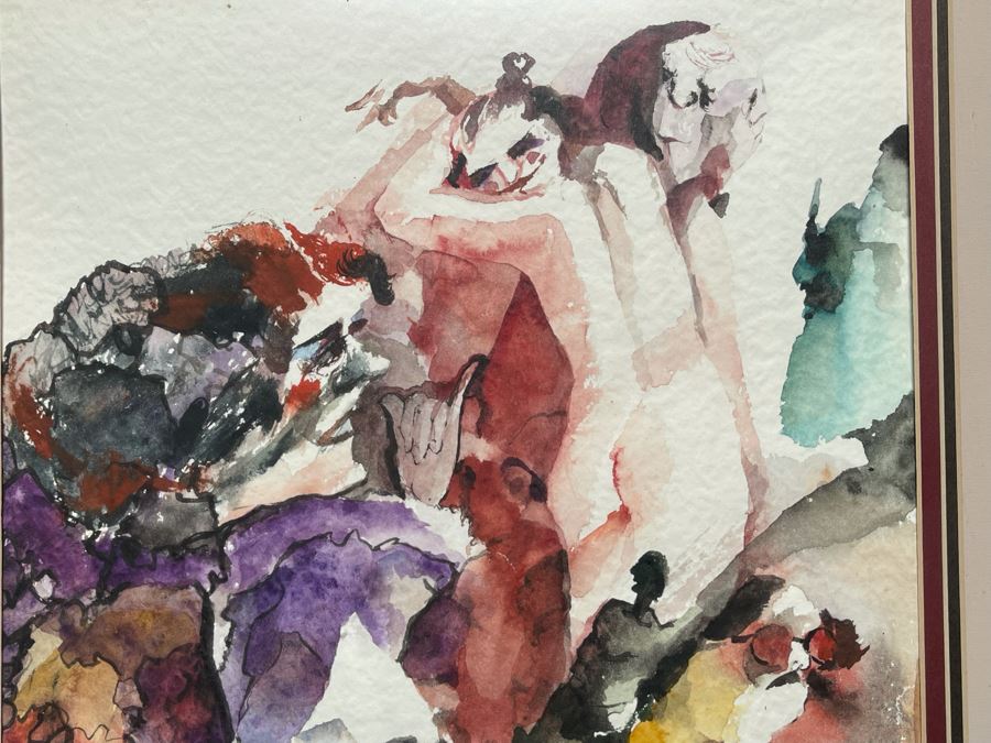 Original 1979 Signed Watercolor Painting 12 X 16 [Photo 5]