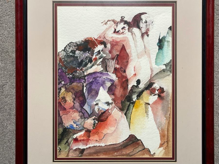 Original 1979 Signed Watercolor Painting 12 X 16 [Photo 4]