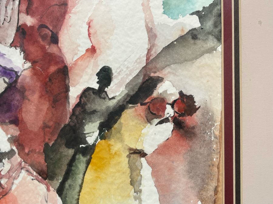 Original 1979 Signed Watercolor Painting 12 X 16 [Photo 8]