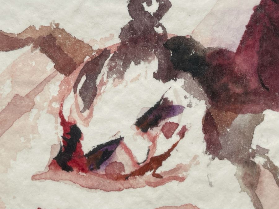 Original 1979 Signed Watercolor Painting 12 X 16 [Photo 13]