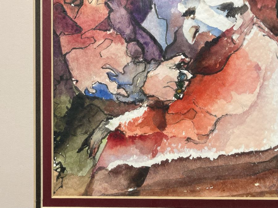 Original 1979 Signed Watercolor Painting 12 X 16 [Photo 9]
