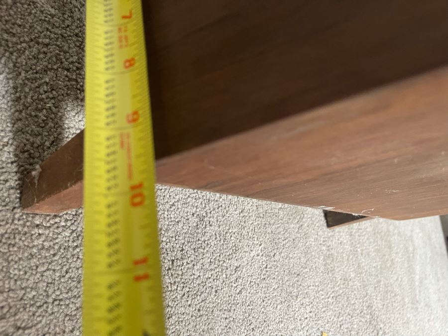 Mid-Century German Junghans Grandmother Clock Stained Oak 18W X 9.5D X 64H [Photo 17]