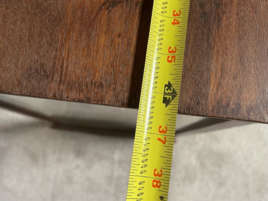 Oak Display Cabinet With Glass On All Sides (No Shelves) 36.5W X 16D X 27H [Photo 8]