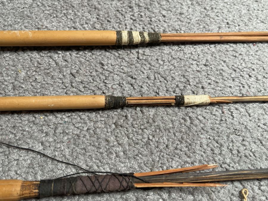 Vintage Native American Indian Bow And Various Hunting Arrows [Photo 17]