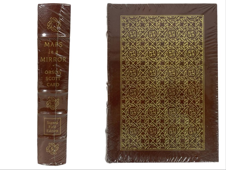 Sealed Signed First Edition Easton Press Book Mars In A Mirror By Orson Scott Card [Photo 1]