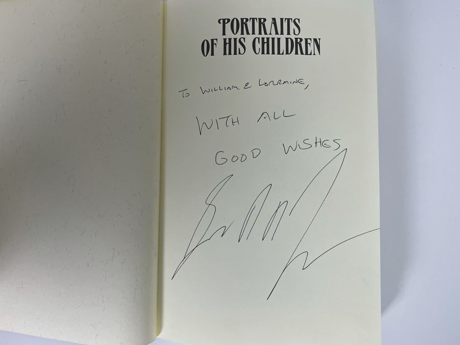 Signed First Edition Hardcover Book Portraits of His Children By George R. R. Martin With Handwritten	Note By George R. R. Martin [Photo 7]