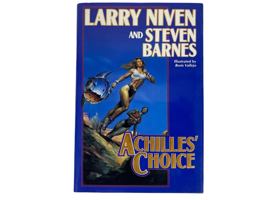 Signed First Edition Hardcover Book Achilles’ Choice By Larry Niven [Photo 2]