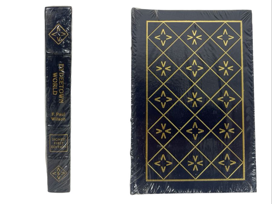 Sealed Signed First Edition Easton Press Book Dydeetown World By F. Paul Wilson [Photo 1]