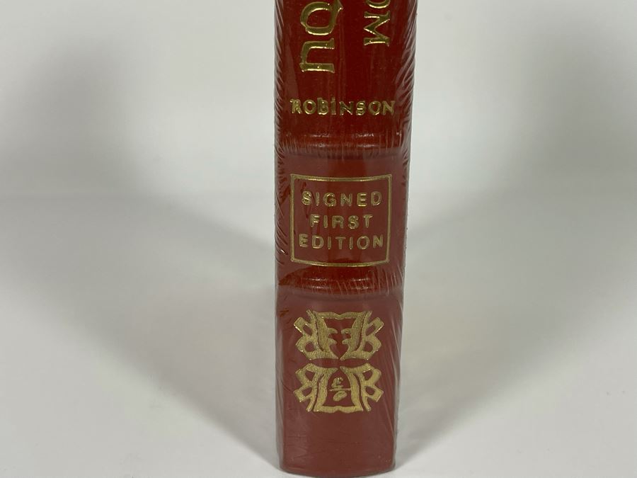 Sealed Signed First Edition Easton Press Book Escape From Kathmandu By Kim S. Robinson [Photo 6]