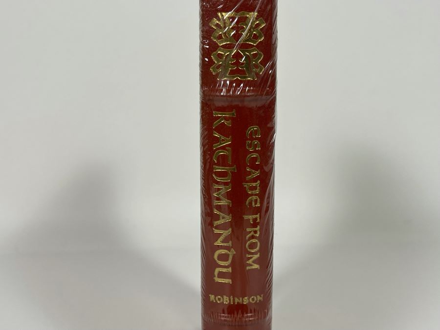 Sealed Signed First Edition Easton Press Book Escape From Kathmandu By Kim S. Robinson [Photo 4]