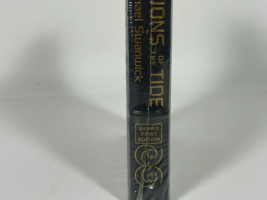 Sealed Signed First Edition Easton Press Book Stations Of The Tide By Michael Swanwick [Photo 6]