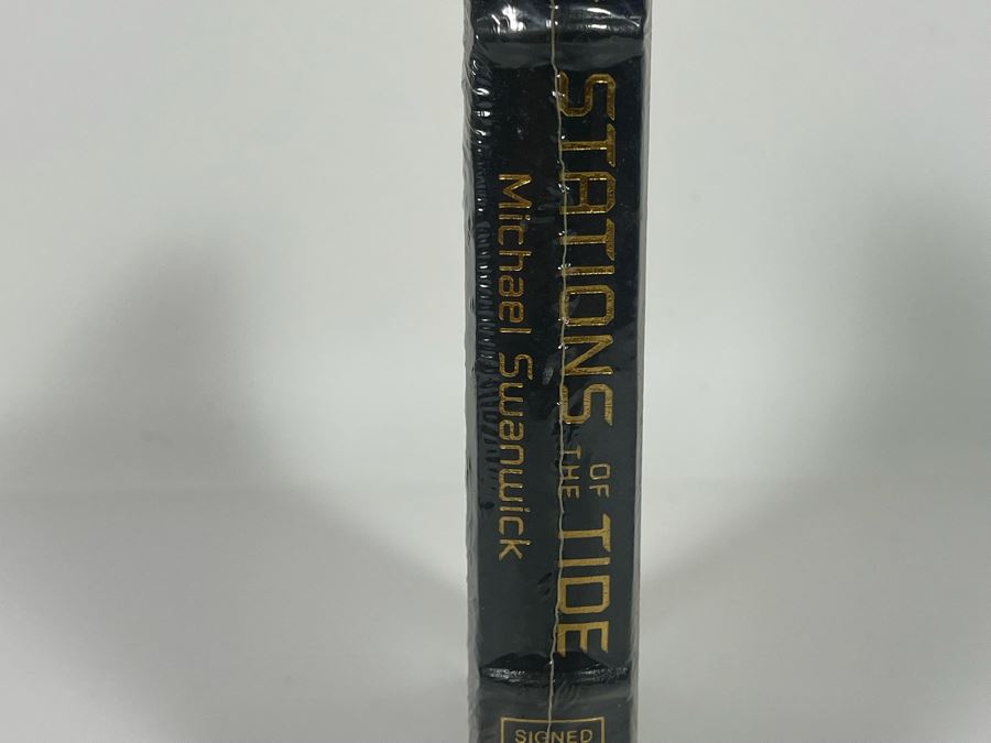 Sealed Signed First Edition Easton Press Book Stations Of The Tide By Michael Swanwick [Photo 5]