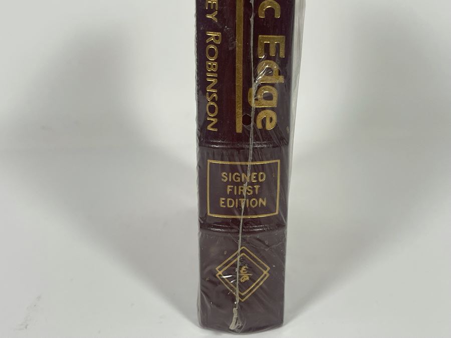 Sealed Signed First Edition Easton Press Book Pacific Edge By Kim Stanley Robinson [Photo 6]