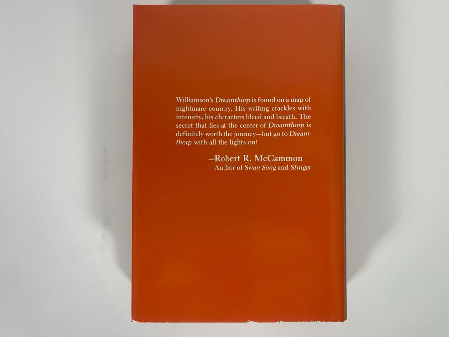 Signed Limited Edition Hardcover Book With Slipcover Dreamthorp By Chet Williamson Signed By Chet Williamson And Bob Eggleton [Photo 4]