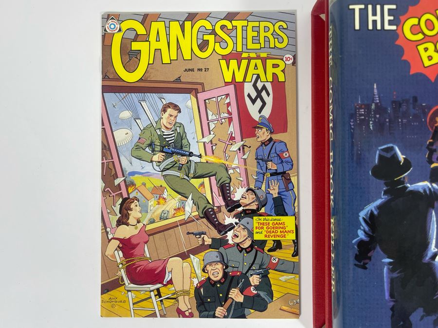 Signed Deluxe Limited First Edition Hardcover Book With Slipcover The Comic Book Killer Signed By Richard Lupoff, Joe Gores, Algis Budrys, Alex Schomburg, Trina Robbins, Steve Leialoha [Photo 4]