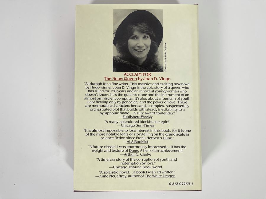 Signed Limited First Edition Hardcover Book With Slipcover World’s End Volume 2 In The Snow Queen Cycle By Joan D. Vinge [Photo 4]