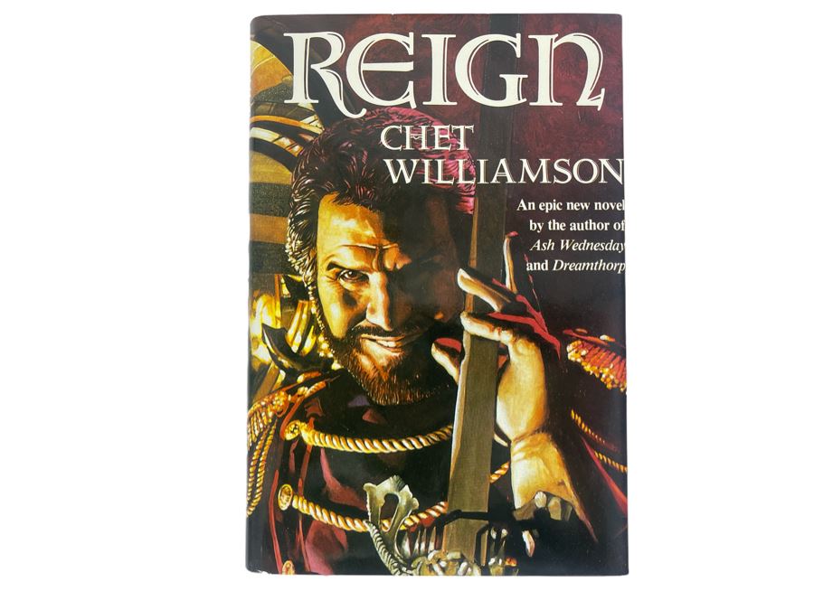 Signed Limited First Edition Hardcover Book With Slipcover Reign By Chet Williamson Signed By Chet Williamson, Laura Lakey And John Lakey [Photo 2]
