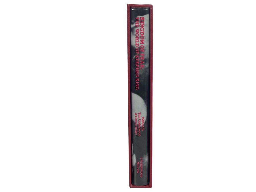 Signed Limited First Edition Hardcover Book With Slipcover Kingdom Of Fear - The World Of Stephen King Signed By 15 Authors [Photo 3]