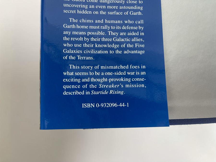 Signed Limited First Edition Hardcover Book With Slipcover The Uplift War By David Brin [Photo 6]