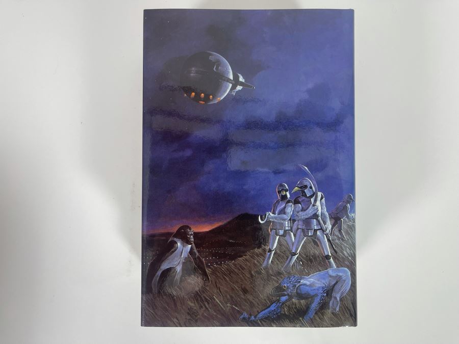 Signed Limited First Edition Hardcover Book With Slipcover The Uplift War By David Brin [Photo 4]
