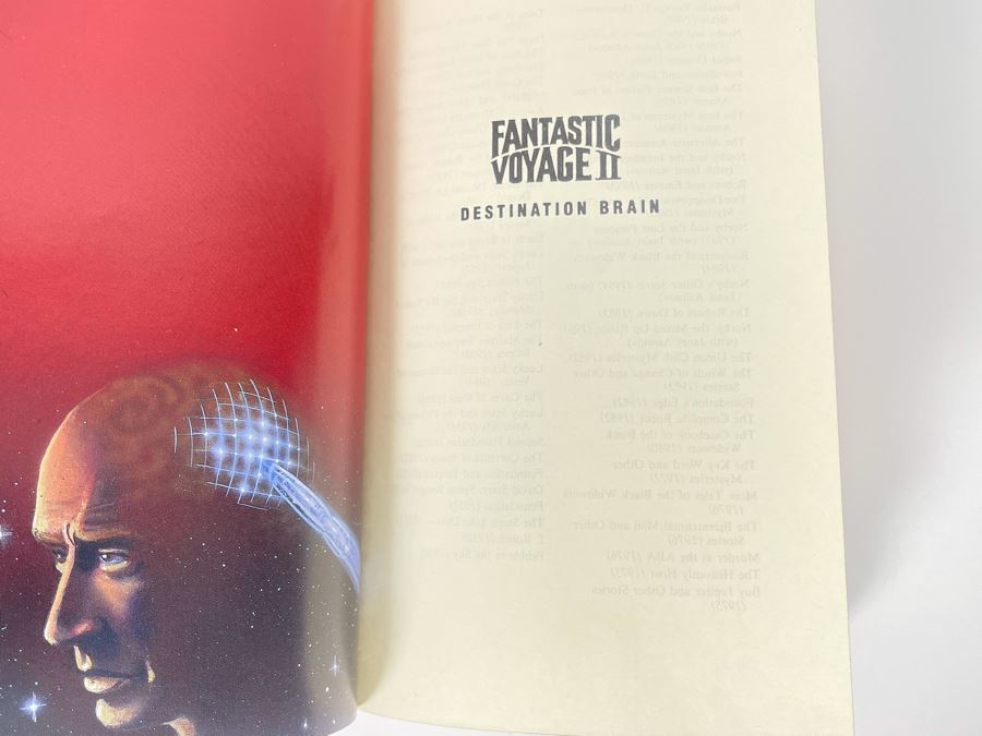 Signed Limited First Edition Hardcover Book With Slipcover Fantastic Voyage II: Destination Brain By Isaac Asimov [Photo 7]
