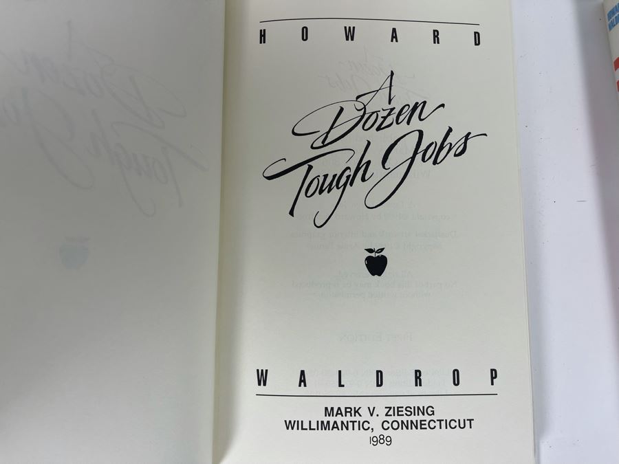 Signed Limited First Edition Hardcover Books Book Set With Slipcover Them Bones And A Dozen Tough Jobs By Howard Waldrop [Photo 7]